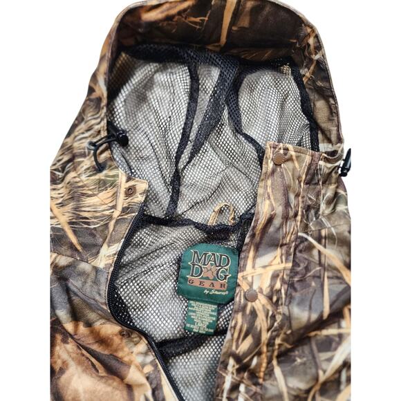Mad Dog Gear Camo Hunting Jacket Mens Large Waterproof Hooded Outdoor Gorpcore - Picture 7 of 13